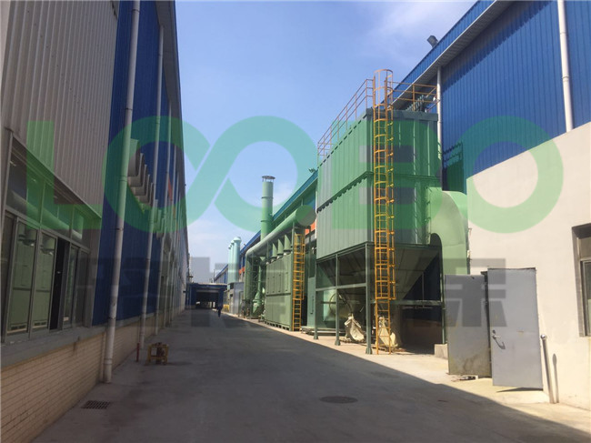 中集青島車(chē)輛基地噴涂廢氣凈化處理項(xiàng)目順利竣工