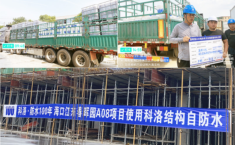 科洛地下室結(jié)構(gòu)自防水案例-?？诮瓥|新區(qū)春暉園