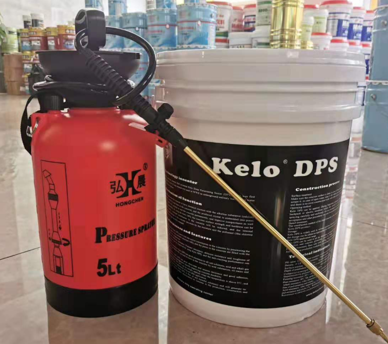 科洛永凝液DPS防水黑科技！非卷材表面覆蓋型、深層結(jié)晶從內(nèi)防水