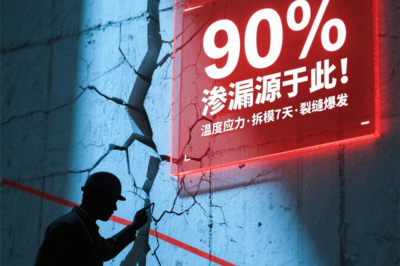 100萬懸賞！全國征集混凝土抗裂難題工程，終結(jié)溫度裂縫時代！